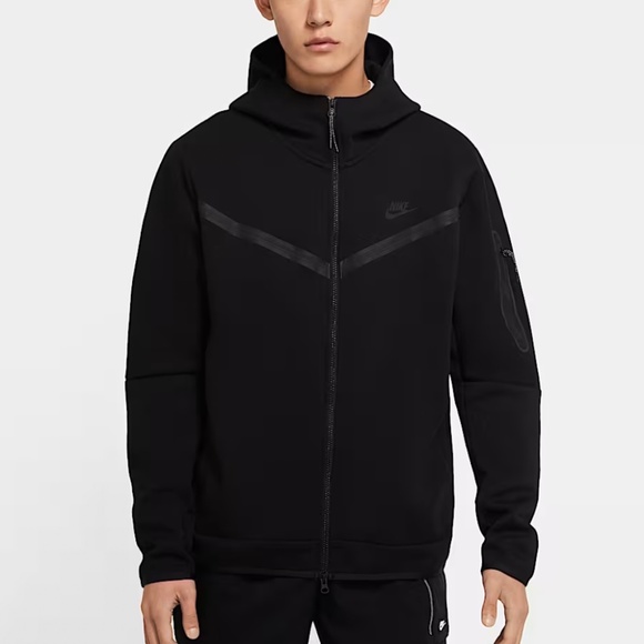 New with Tags - Nike Tech full zip hoodie - Size Large Tall - Picture 1 of 3